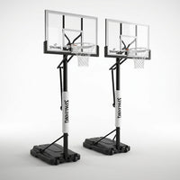 (2 Pack)  60-Inch Portable Basketball Hoop with Acrylic Backboard, Screw Jack Lift & Arena Slam Rim-Outdoor Play — Studio Shot